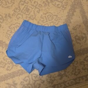 ALO Yoga Women's Athletic Blue Shorts